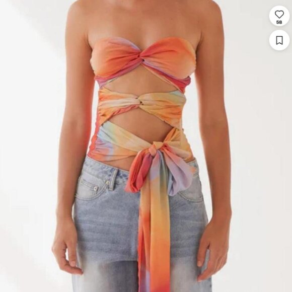 NWT Peppermyo Multicolor Top - Picture 1 of 4